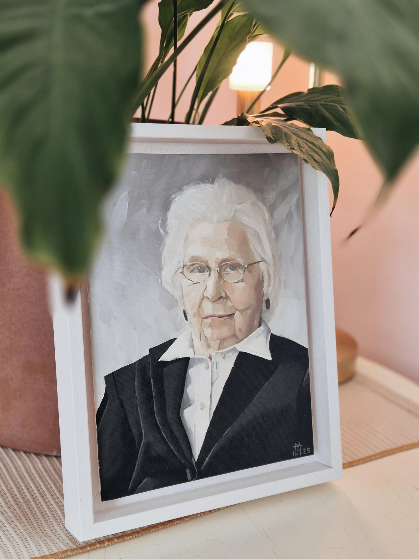 Jakob Emanuel Martinsson - Portrait in oil